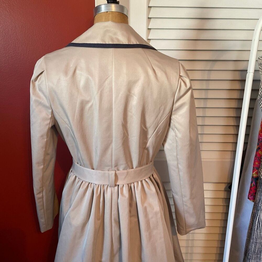 ANTHROPOLOGIE | elevenses “fair lady” trench coat 8 - Picture 7 of 15